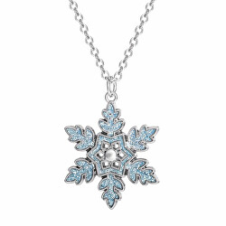 Něžný dívčí náhrdelník Vločka Frozen NH00804RL-16