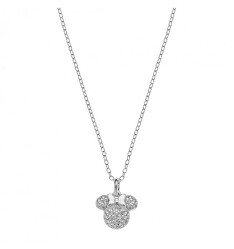 Půvabný stříbrný náhrdelník Minnie Mouse NS00033SZWL-157.CS (řetízek, přívěsek)