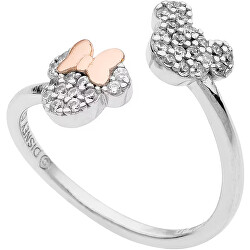 Slušivý stříbrný prsten Mickey Mouse RS00008WZWL.CS