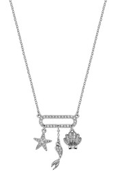 Stříbrný náhrdelník Malá mořská víla NS00053SZWL-157.CS