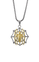 Stylový ocelový náhrdelník Spider Man Marvel C600768L-M.CS