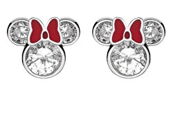 Scintillanti orecchini a lobo in argento Minnie Mouse E902851RZWL