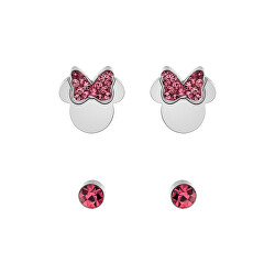 Set di orecchini scintillanti da ragazza Minnie Mouse S600149RPL-B.CS