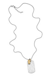 Módny oceľový pánsky náhrdelník s príveskom DDX1431931