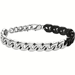 Výrazný bicolor náramek z oceli DX1529931