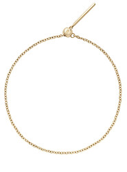 Dámský pozlacený náramek na přívěsky Rolo Charms DW00400393