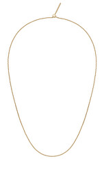 Jemný pozlacený řetízek Rolo Charms DW00400397