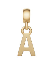 Pozlacený přívěsek písmeno "A" Charms DW00400484