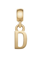 Pozlacený přívěsek písmeno "D" Charms DW00400487