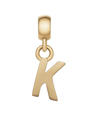 Pozlacený přívěsek písmeno "K" Charms DW00400494