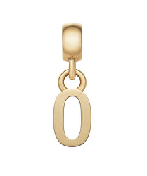 Pozlacený přívěsek písmeno "O" Charms DW00400498