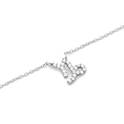 Slušivý ocelový náhrdelník znamení Kozoroh Crystal Zodiac DW00400952