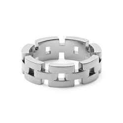 Půvabný ocelový prsten 3-Link DW0040102