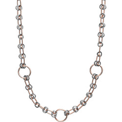 Luxusný dámsky bicolor náhrdelník EGS2730221