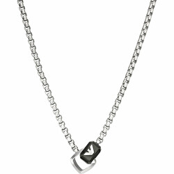 Moderní ocelový náhrdelník s logem EGS2937040