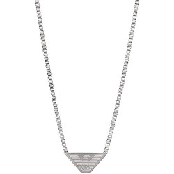 Moderní ocelový náhrdelník s logem EGS2984040