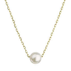 Dámský náhrdelník ze zlata s pravou perlou 92P00027