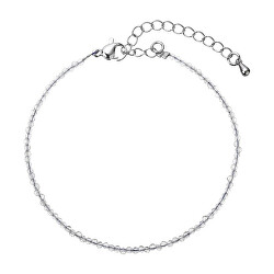 Korálkový náramek z křemene 43055.3 Grey quartz