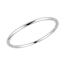 Něžný minimalistický prsten ze stříbra 65014