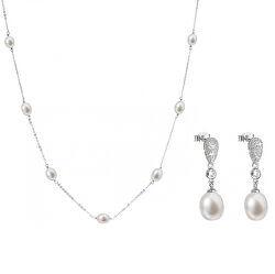 Pôvabná zvýhodnená súprava šperkov Pavona 22016.1, 21040.1 (náhrdelník, náušnice)