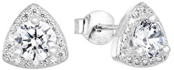 Silber Ohrringe mit Zirkon 11062.1
