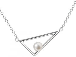 Stříbrný náhrdelník s pravou perlou Pavona 22020.1