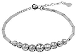 Silber Armband mit Kristallen von Swarovski 33111.1