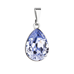 Půvabný přívěsek s krystalem Swarovski Kapka 54016.3 lavender