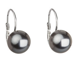 Cercei fermecători atârnați cu perle sintetice 71106.3 grey