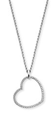 Splendida collana in argento Cuore con zirconi ERN-HEASHIN-ZI