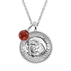 Stříbrný náhrdelník Beran ERN-ARIES-RJZI (řetízek, 2x přívěsek)