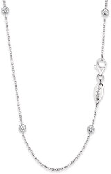 Stříbrný náhrdelník s kubickou zirkonií ERN-80-LILMOONZ