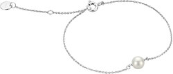 Elegantní stříbrný náramek s perlou ESBR01361117