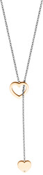 Srdíčkový ocelový náhrdelník ESNL00892270