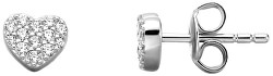 Stříbrné romantické náušnice s krystaly Anice ESER01521100