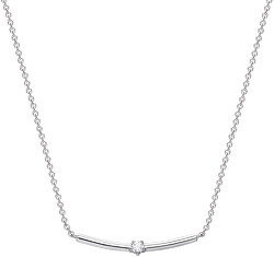 Stříbrný náhrdelník s čirým zirkonem ESPRIT-JW52920