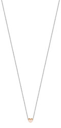 Stříbrný srdíčkový náhrdelník Dulcet ESNL00711240