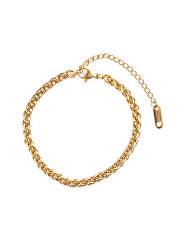 Elegantní náramek z pozlacené oceli EWB250250G