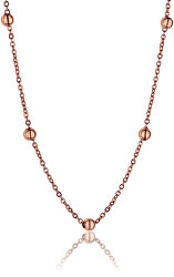 Colier placat cu aur roz WN1017R