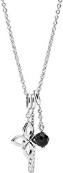 Krásný stříbrný náhrdelník pro ženy JFS00479040 (řetízek, přívěsek)