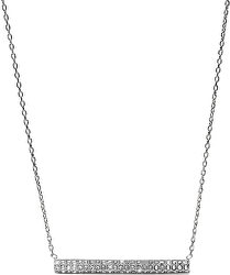 Ocelový náhrdelník s krystaly JF02145040