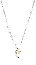Půvabný stříbrný bicolor náhrdelník Elliot JFS00432998