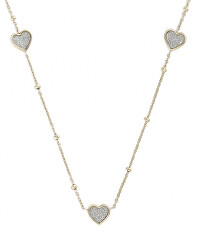 Romantický pozlacený náhrdelník Valentine JF03942710
