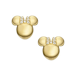 Cercei rotunzi placați cu aur Disney Minnie JFC04705710