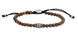 Stilvolles Herren-Perlenarmband mit Tigerauge JF04413040