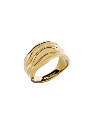 Designový pozlacený prsten Muse SR-MUSE-G