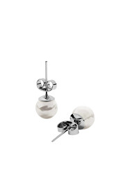 Elegantní peckové náušnice Pearl Dot SE-PEARLDOT-S