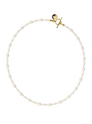 Pozlacený perlový náhrdelník Nerrisa Choker SN-NERRISA-G