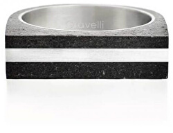 Betonový prsten antracitový Stamp Steel GJRUSSA004