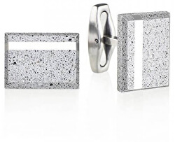 Manžetové knoflíčky z betonu a oceli Falcon Steel GJCMSSG004UN